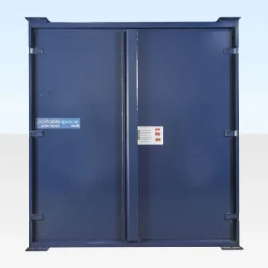 12ft x 8ft Steel Store for Hire (Suitable for Stacking)