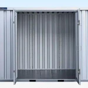 3m Side Door Flat Pack Store – Galvalume