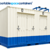 Buy 6+1 Steel Toilet Cabin Online