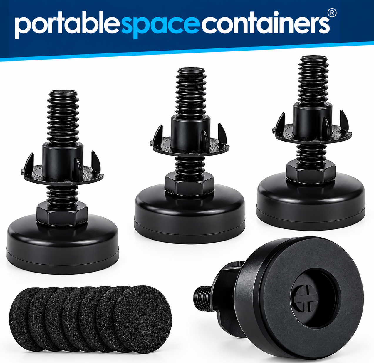 Buy Adjustable Levelling Feet Flatpacks Set-4 Online Buy Adjustable Levelling Feet Flatpacks Set-4 Online