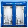 Buy 1+1 Double Mains Toilet 2.4m x 1.4m (RAL 5010) Online